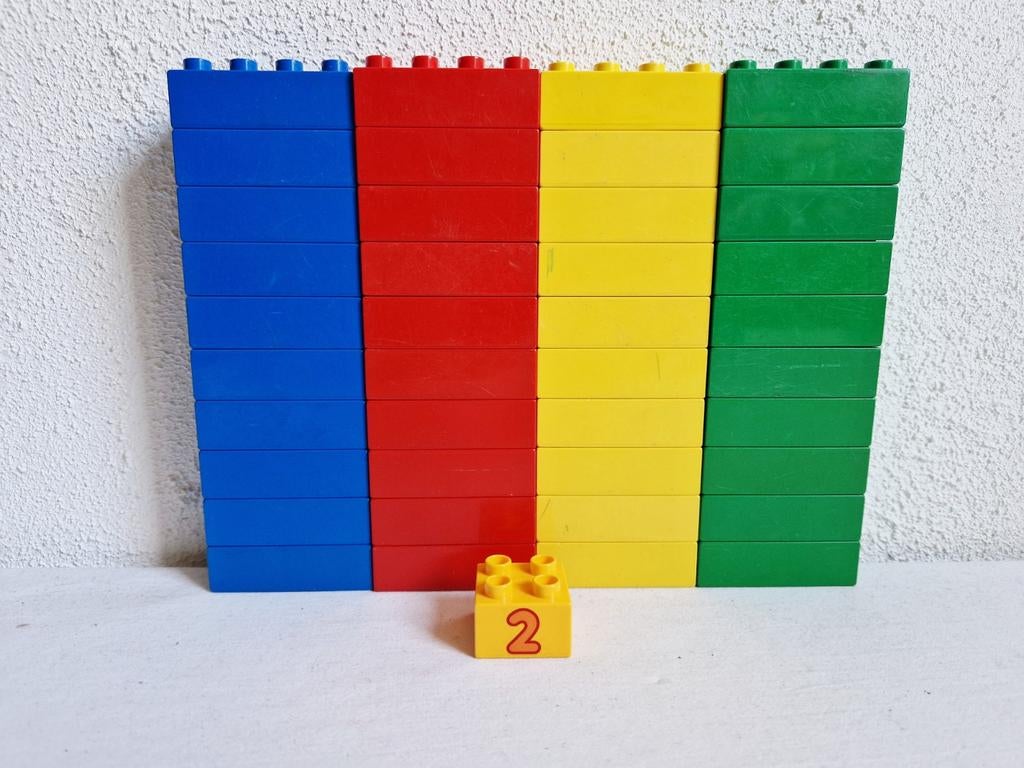 Duplo 8 nops blokken bouwblokken prijs per set, Ophalen of Verzenden, Gebruikt, Duplo