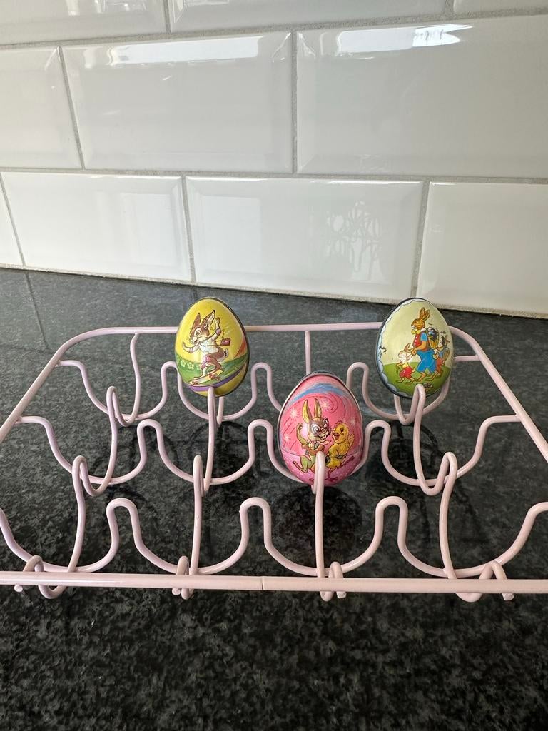 Ijzeren eierrekje voor paaseieren of decoratie, Diversen, Ophalen of Verzenden