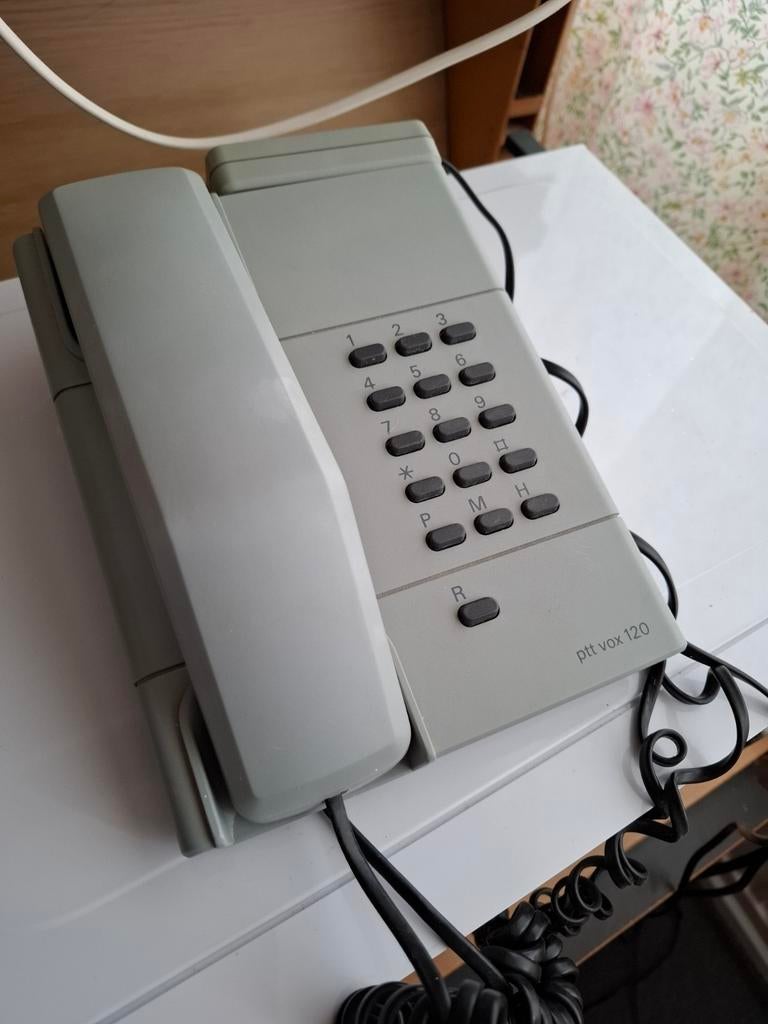 PTT Vox 120 Vaste Telefoon - Vintage Design, Ophalen of Verzenden, Gebruikt