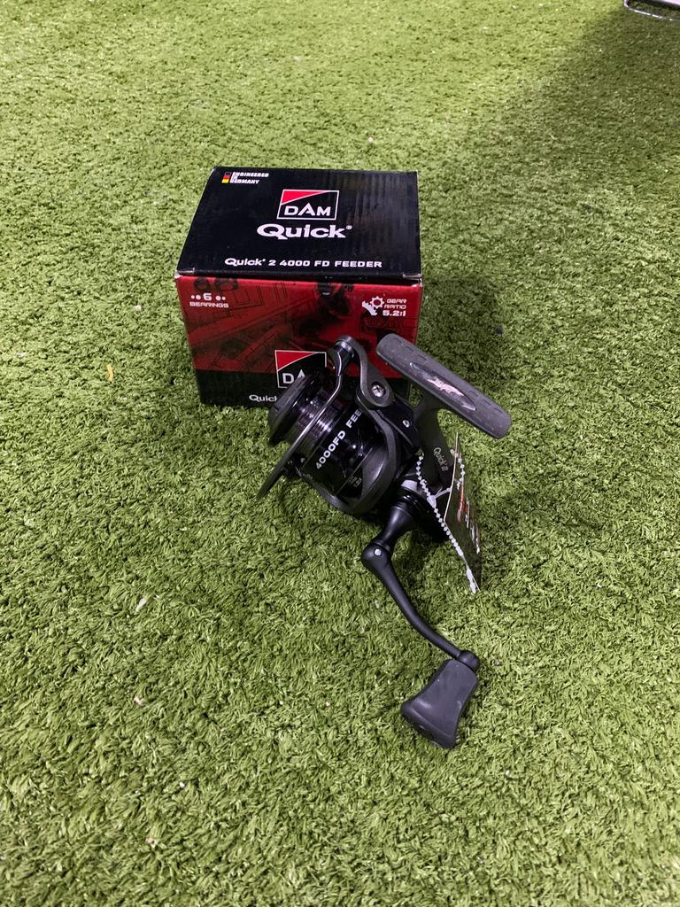 Nieuwe Dam Quick 2 4000 feedermolen, 6 lagers, Ophalen of Verzenden, Nieuw, Molen