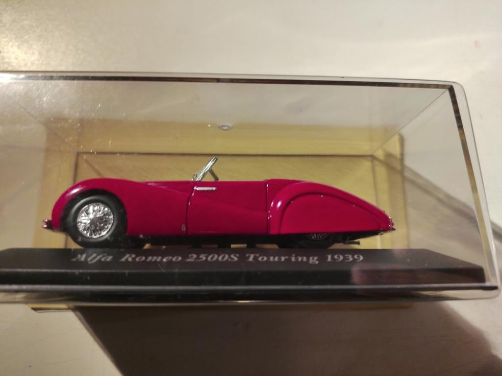 Alfa Romeo 2500S Touring 1939 schaalmodel, Hobby en Vrije tijd, Modelbouw | Auto's en Voertuigen, Ophalen of Verzenden