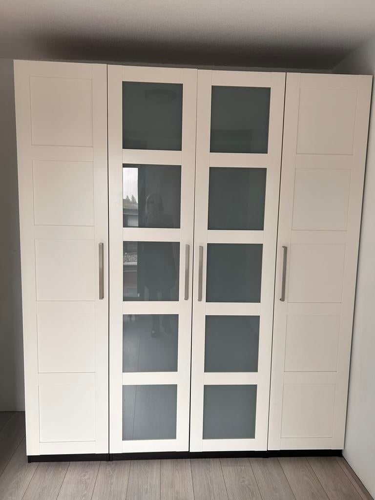 Ikea Pax Door with hinges, Doe-het-zelf en Verbouw, Deuren en Horren, Ophalen of Verzenden, Zo goed als nieuw, Binnendeur, Minder dan 200 cm