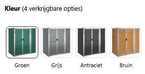 Tuinhuis tuinschuur tuinkast staal GRATIS BEZORGD!, Verzenden, Nvt, Nvt, Nvt