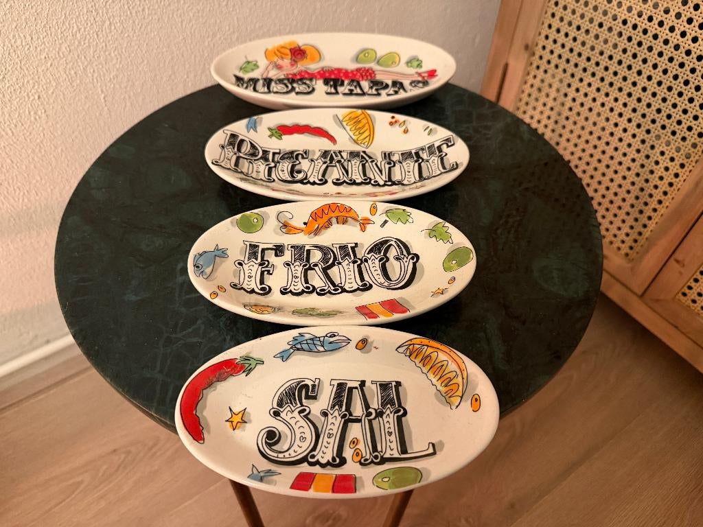 Blond Amsterdam miss tapas set schalen, Blond Amsterdam, Ophalen of Verzenden, Aardewerk, Schaal of Schalen