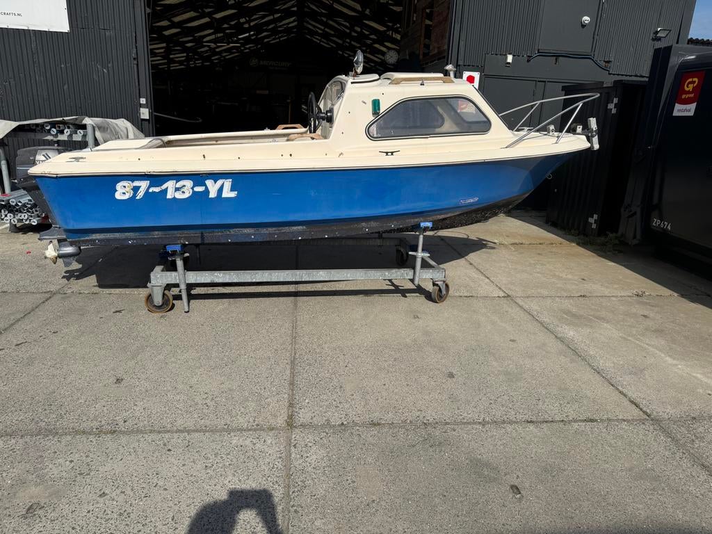 Shetland sealark met Yamaha F9,9 4 takt, Ophalen, Gebruikt, Minder dan 10 pk, Tot 6 meter