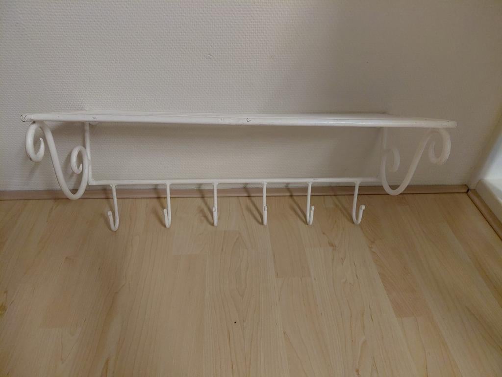 Brocante kapstok/wandrek, Huis en Inrichting, Woonaccessoires | Kapstokken, Zo goed als nieuw, Minder dan 100 cm, Metaal, Ophalen