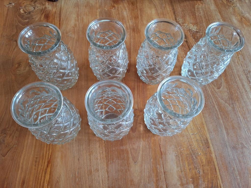 Ananas glazen, Verzamelen, Glas en Borrelglaasjes, Ophalen