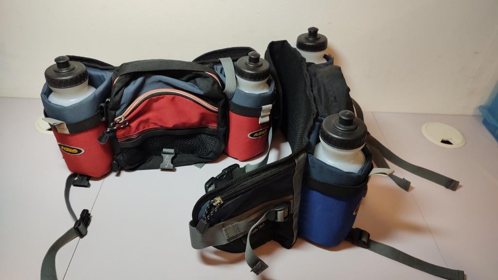 Asolo Heuptas met Bidonhouders - Ideaal voor Wandelen, Ophalen of Verzenden, Zo goed als nieuw, Rugzak