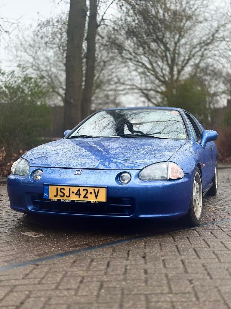Honda crx 1.6 vtec, Voorwielaandrijving, Zwart, Cabriolet, 960 kg