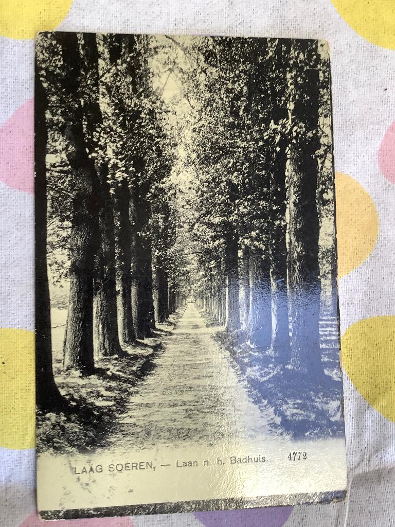 Laag Soeren, Laan naar het Badhuis, Ophalen of Verzenden, Voor 1920, Gelderland
