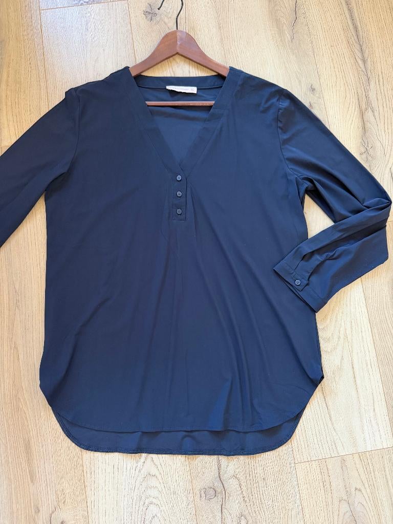 Doblauwe blouse Evi Studio Anneloes Mt. XL, Studio Anneloes, Maat 46/48 (XL) of groter, Zo goed als nieuw, Verzenden