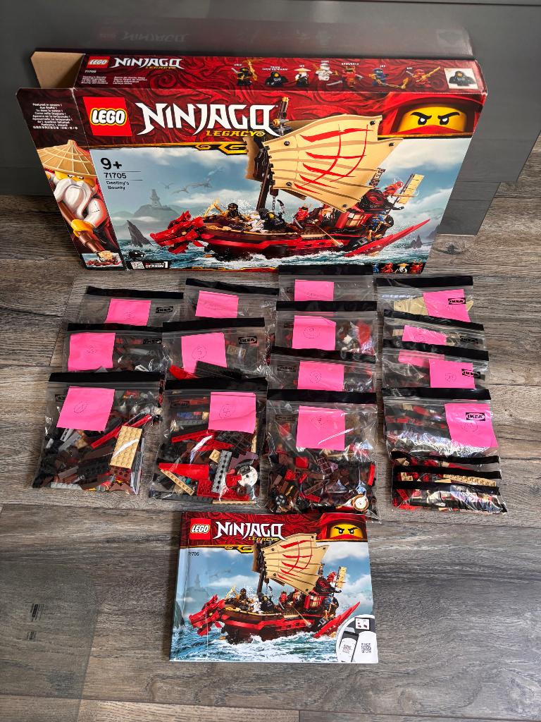 Lego 71705 Destiny‘s Bounty, Compleet, Lego, Ophalen of Verzenden, Zo goed als nieuw