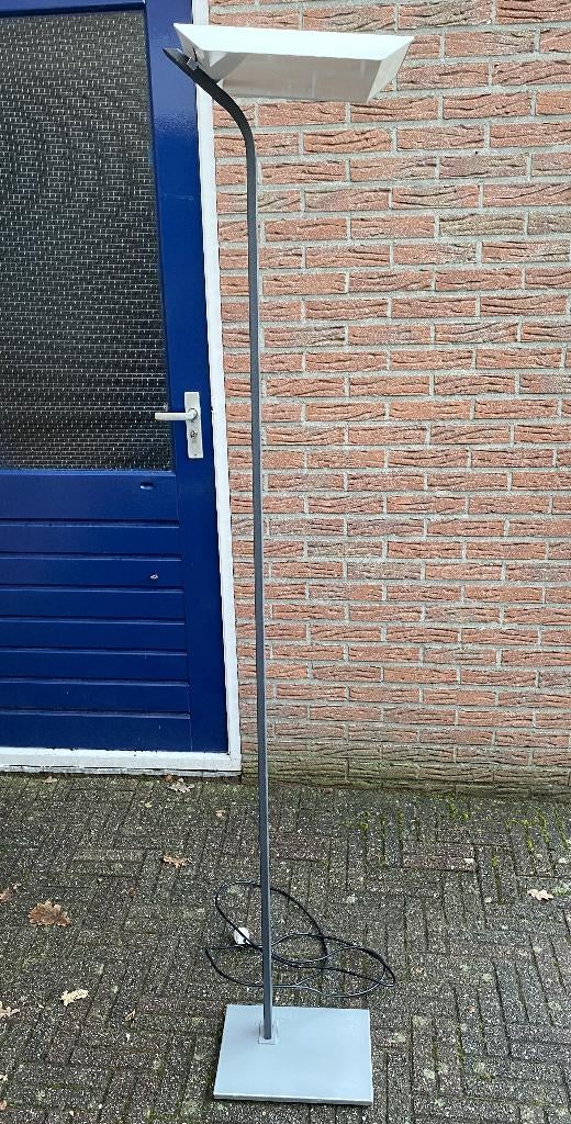 Leuke Design Uplight Lamp ( vintage retro mid century ), Ophalen, Gebruikt, Metaal, Vintage retro