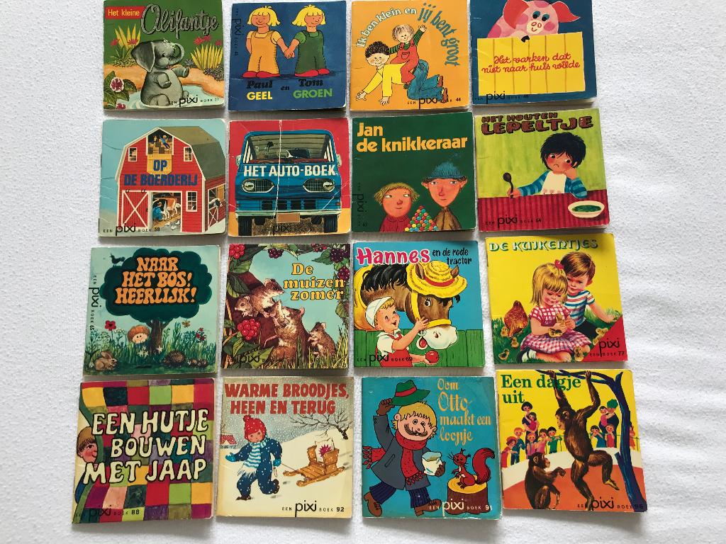16 Pixi boekjes,, Ophalen, Fictie algemeen, Jongen of Meisje, Zo goed als nieuw