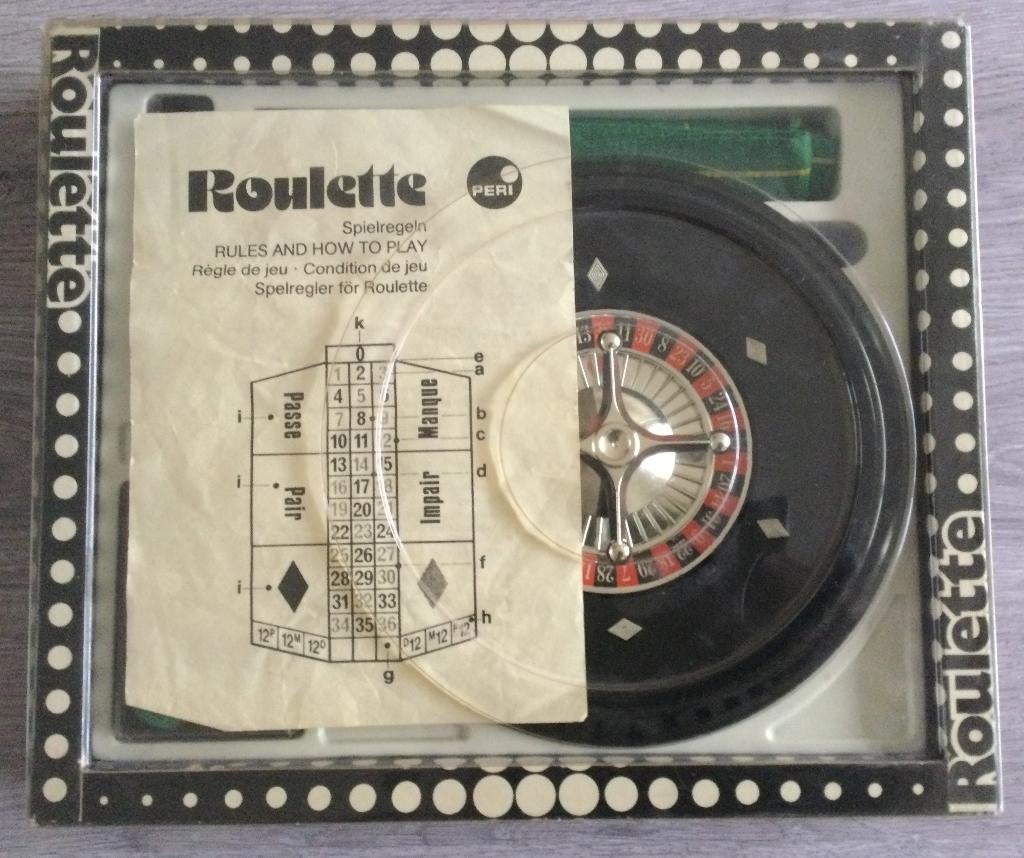 Roulette spel, Hobby en Vrije tijd, Gezelschapsspellen | Overige, Gebruikt, Een of twee spelers, Drie of vier spelers, Vijf spelers of meer