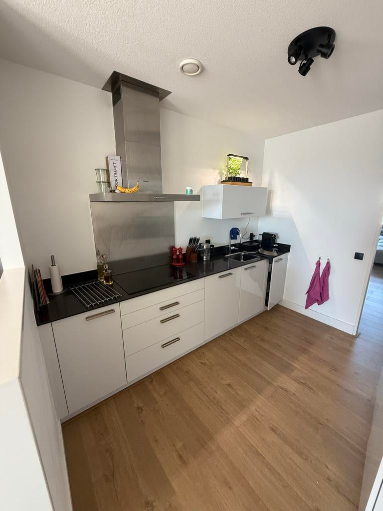 Moderne LEICHT keuken met apparatuur te koop, Ophalen, Gebruikt, Overige materialen, Wit
