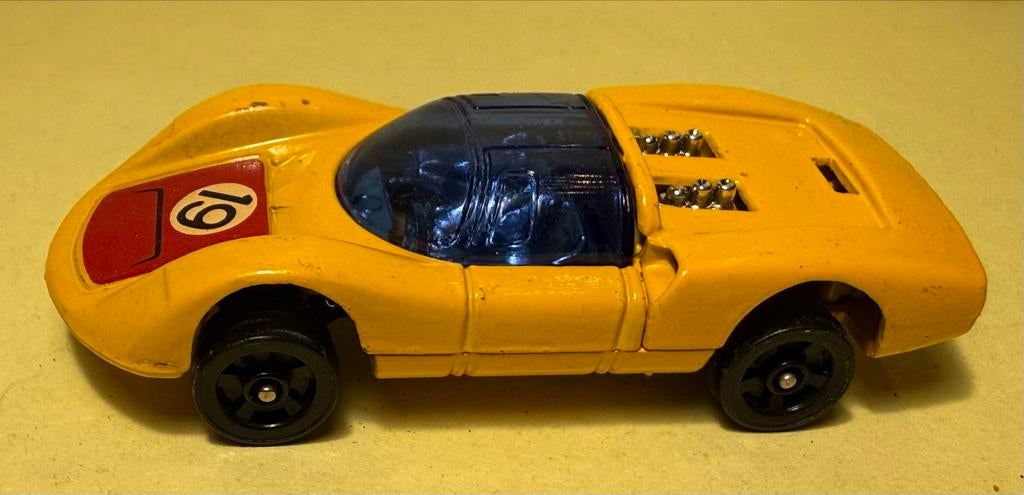 Corgi Rockets Porsche Carrera 6 - Vintage Speelgoedauto, Overige merken, Gebruikt, 1:50 of kleiner, Auto