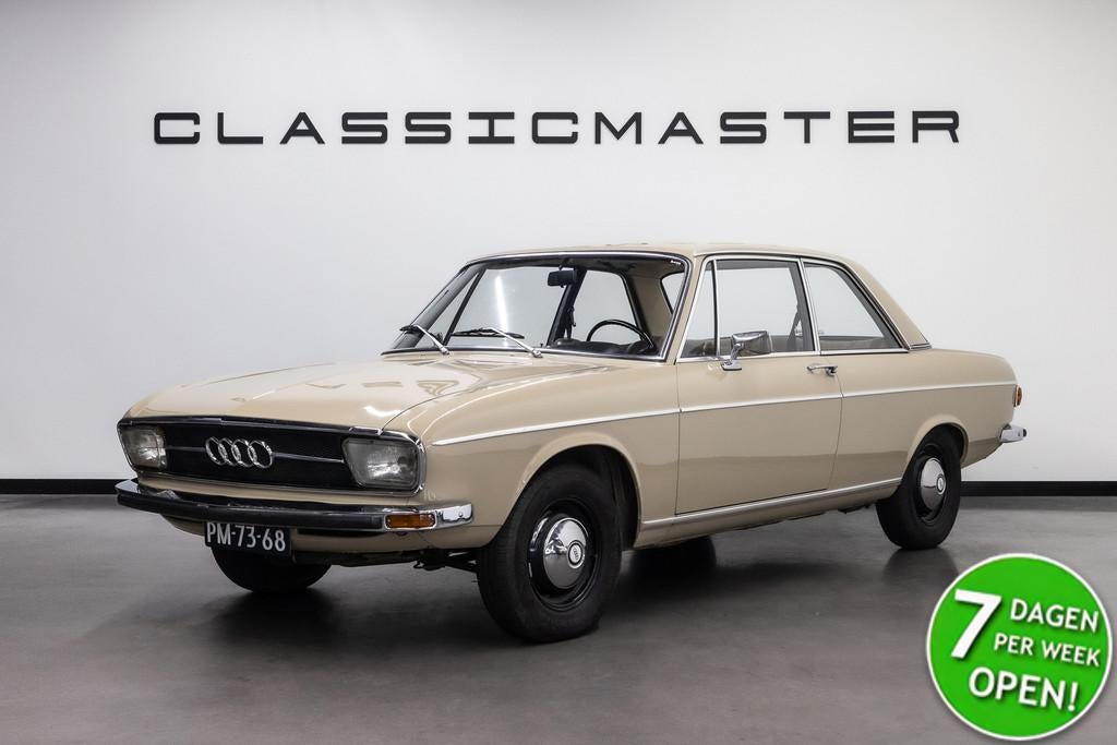 Audi 100 COACH Origineel (bj 1970), Auto's, Oldtimers, Beige, Bruin, 10 km/l, Bedrijf
