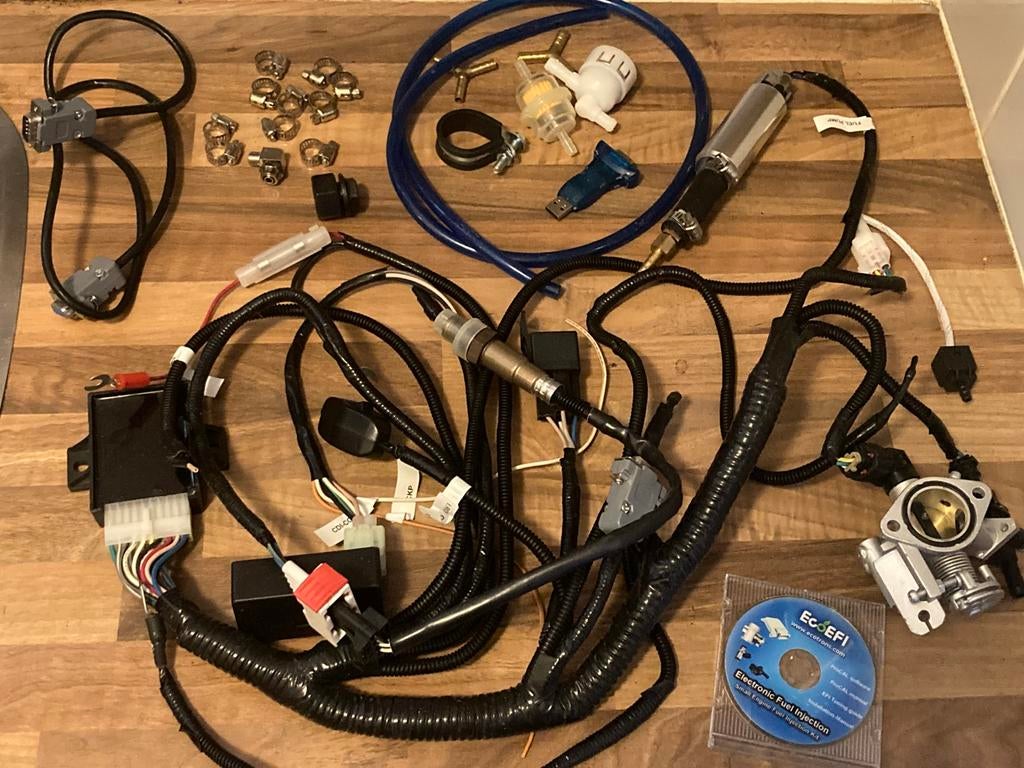 Eco efi injectie set universeel kart/quad/etc., Ophalen of Verzenden, Nieuw, Onderdelen Kart