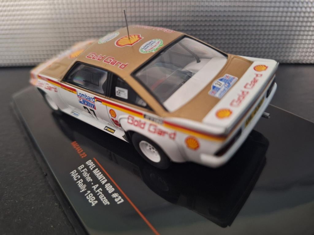 Opel Manta 400 # 37 RAC Rally 1984  Schaal 1:43, Overige merken, IXO, IXO, Nieuw