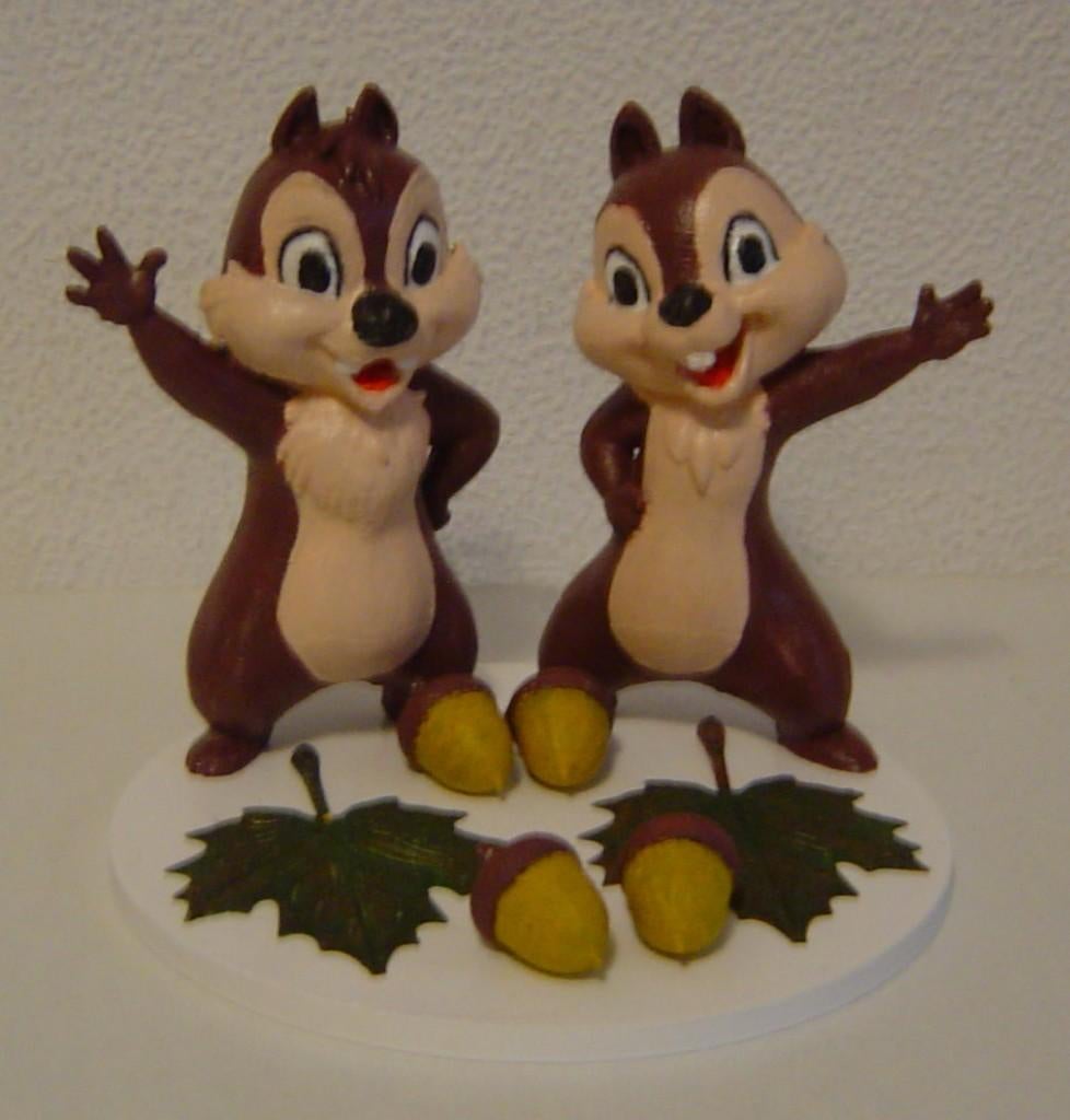 disney's Knabbel en Babbel (Chip N'dale), Ophalen, Overige figuren, Nieuw, Beeldje of Figuurtje