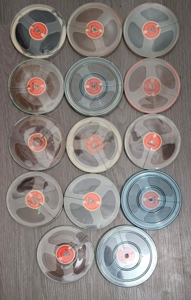 14 Philips banden voor bandrecorder, Ophalen of Verzenden, Onderdeel, Met banden
