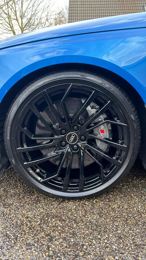 20” inch Velgenset Audi RS4 RS5 B9 Pirelli AO zomerbanden, 245 mm, Velg(en), Nieuw, Ophalen of Verzenden