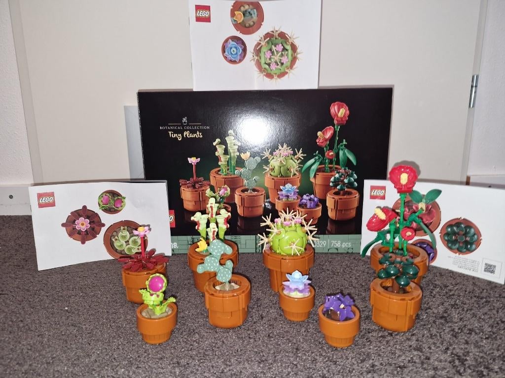 Lego icons miniplantjes, Ophalen, Zo goed als nieuw, Complete set, Lego