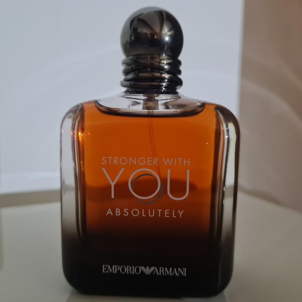 100 ml stronger with you absolutely giorgio armani edp 100ml, Ophalen of Verzenden, Nieuw