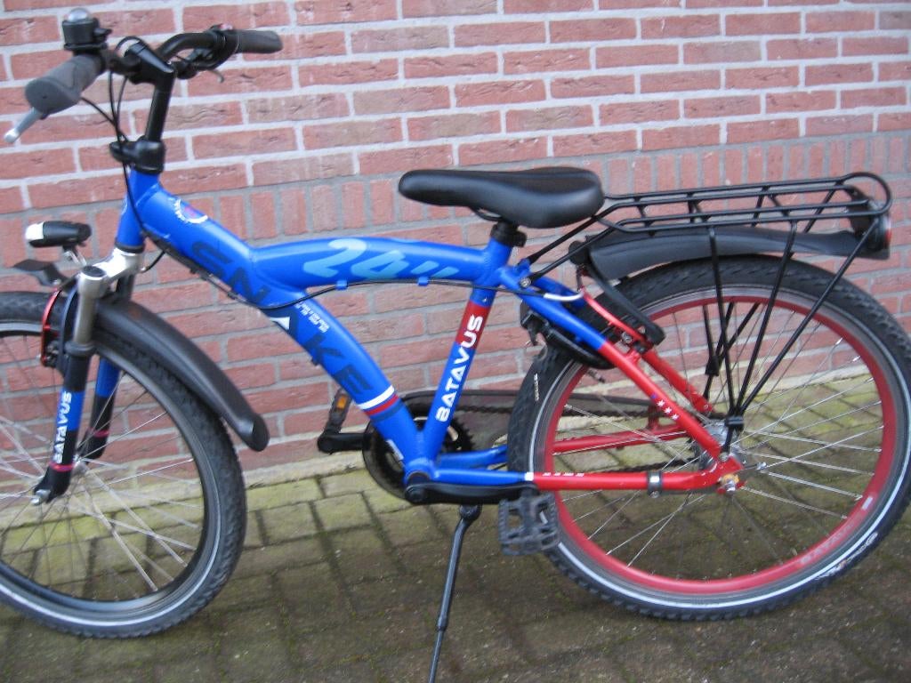 batavus snake jongensfiets 24 inch, Fietsen en Brommers, Fietsen | Jongens, Ophalen, Versnellingen, Batavus, Gebruikt