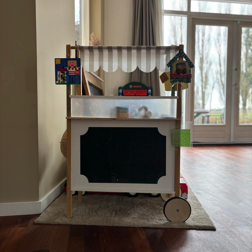 Leuke speelkeuken voor kinderen met wasbak en krijtbord, Ophalen, Gebruikt, Hout, Speelkeuken