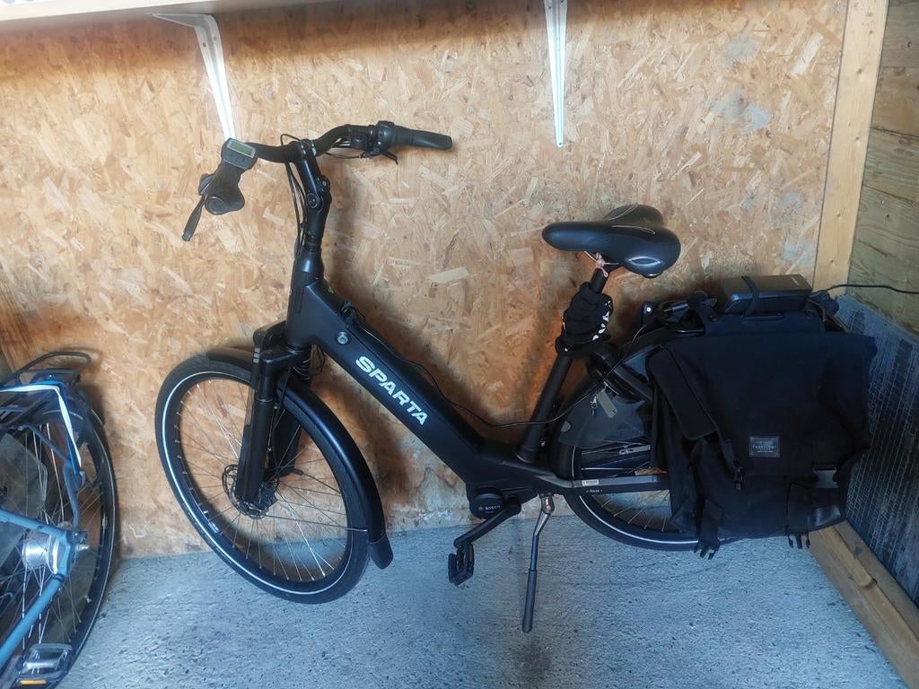 Sparta elektrische fiets, Fietsen en Brommers, Elektrische fietsen, Gebruikt, Sparta, 51 tot 55 cm, 50 km per accu of meer, Ophalen of Verzenden