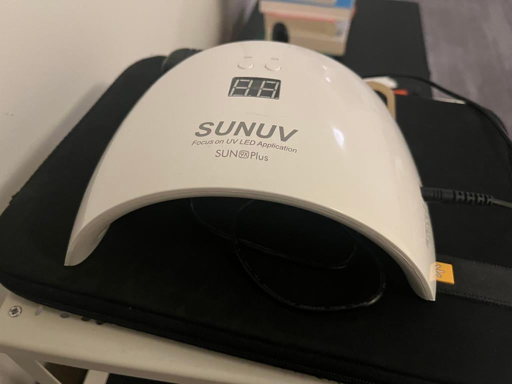 Sun UV nagellamp werkt perfect, Ophalen of Verzenden, Zo goed als nieuw, Handen en Nagels