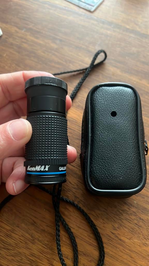 Kenmax kleine verrekijker, 1 oog, Ophalen of Verzenden, Zo goed als nieuw