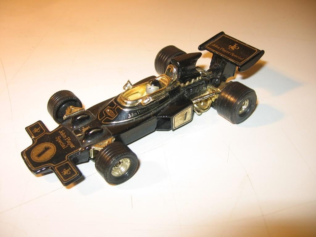 Corgi (154) JPS Lotus, Hobby en Vrije tijd, Modelauto's | 1:43, Ophalen of Verzenden, Gebruikt, Auto, Corgi