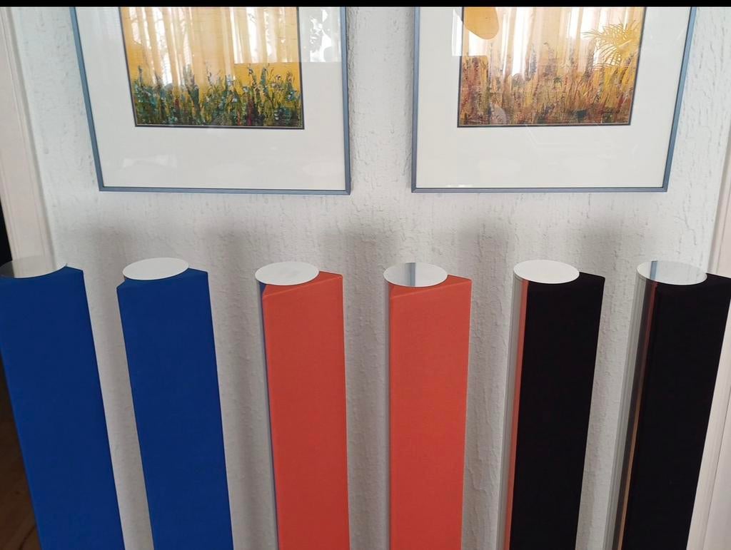 Beolab 8000 cover set! Meedere kleuren mogelijk, Ophalen of Verzenden, 120 watt of meer, Front, Rear of Stereo speakers, Overige merken