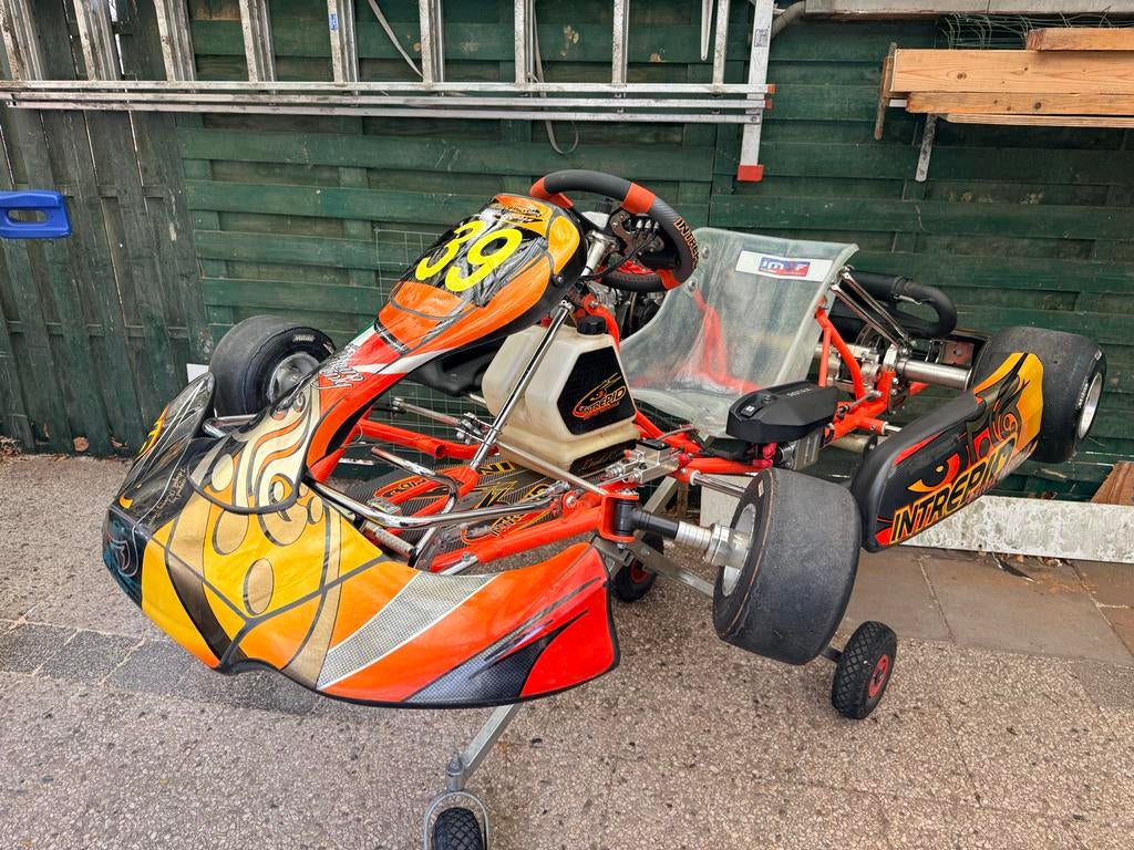 Intrepid 2018 met Rotax Max Evo Senior, Ophalen, Zo goed als nieuw, Kart