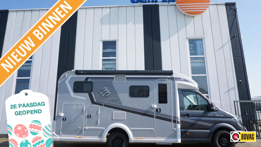 Knaus Van TI Plus 650 MEG Platinum Selection, 4X4, Caravans en Kamperen, Automaat, Standaard zit, Ringverwarming, Koelkast