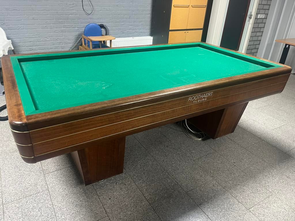 Biljart tafel Roothaert Tilburg, Sport en Fitness, Biljarten en Poolen, Ophalen, Gebruikt, Biljarttafel