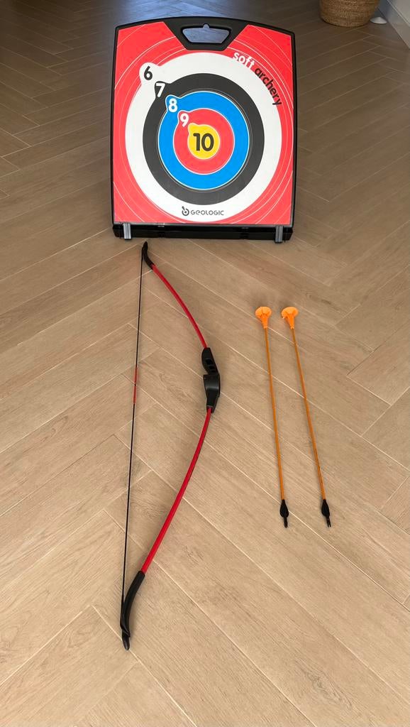 Pijl en Boog set Geologic Soft Archery, Ophalen, Zo goed als nieuw