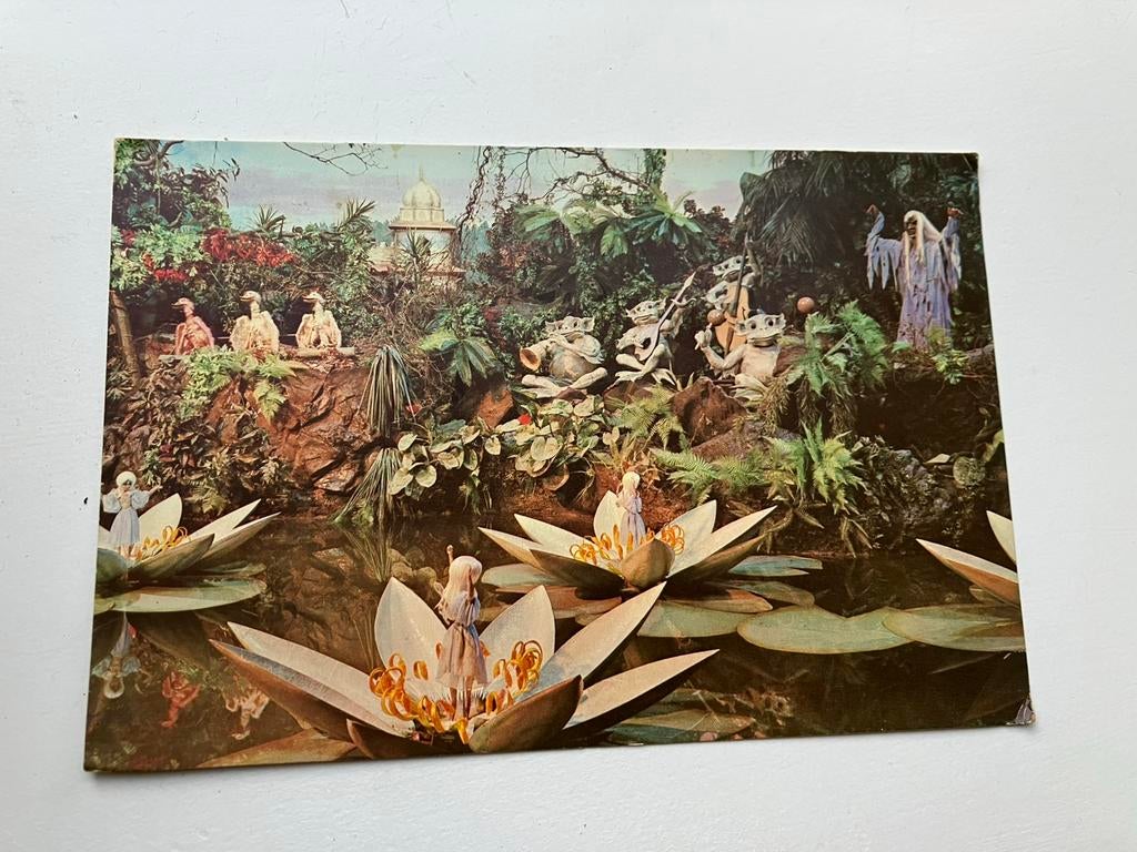 Ansichtkaart De Efteling Kaatsheuvel, indische waterlelies, Ophalen of Verzenden, Overige typen