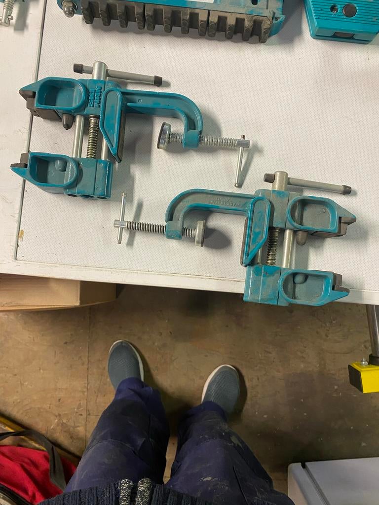 Ski slijpset en klemmen, Gebruikt, Overige typen, Skiën, Ophalen