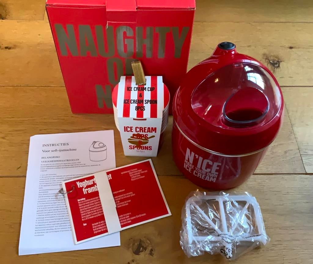 Softijsmachine - Maak je eigen ijs!, Ophalen of Verzenden, Nieuw, Koelelement