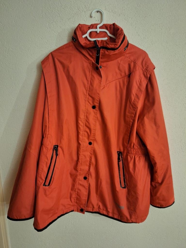 Frandsen zomerjas maat 52, Kleding | Dames, Grote Maten, Frandsen, Oranje, Ophalen of Verzenden, Jas of Mantel