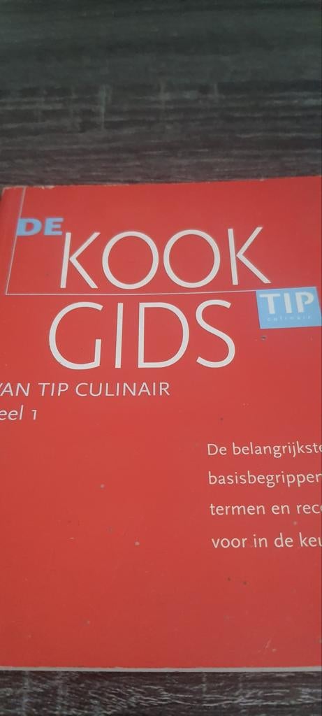 De Kookgids van Tip Culinair - Deel 1, Gelezen, Tip Culinair, Overige typen, Ophalen of Verzenden