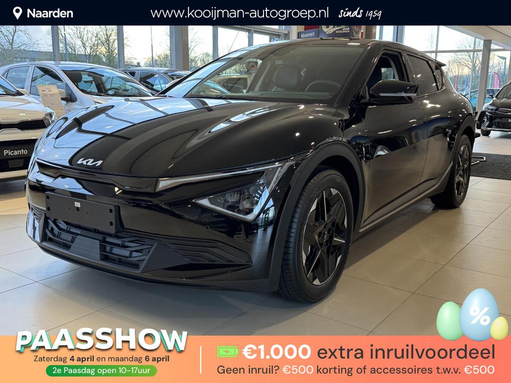 Kia EV6 Light Edition 63 kWh VOORRAAD AUTO DIRECT RIJDEN! 17, Automaat, Gebruikt, 750 kg, Origineel Nederlands
