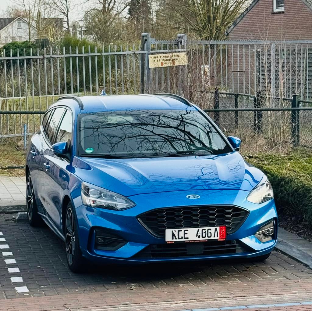 Ford Focus MK4 ST-Line 2020 1.5 EcoBlue 2020 – 59.000 km, Auto's, USB, Euro 6, Blauw, Stationwagon
