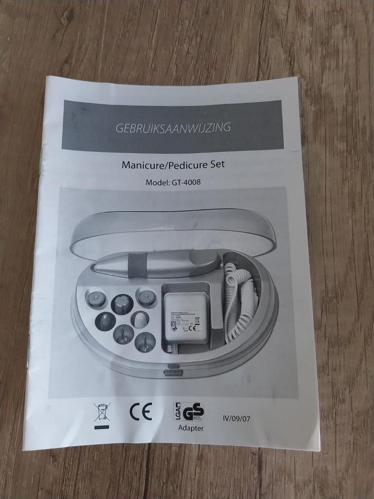 Manicureset te koop, Ophalen of Verzenden, Zo goed als nieuw, Overige typen