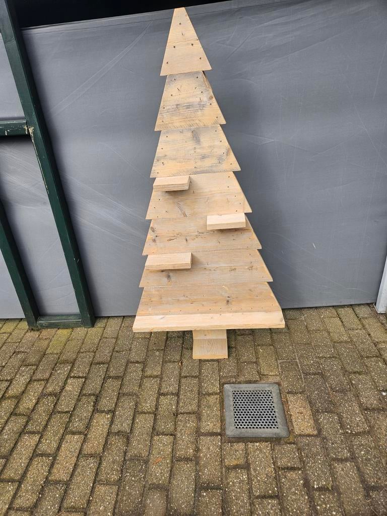 Houten kerstboom met verlichting, Diversen, Ophalen, Gerlach, Giovanni.marissa@gmail.com, 5348RZ