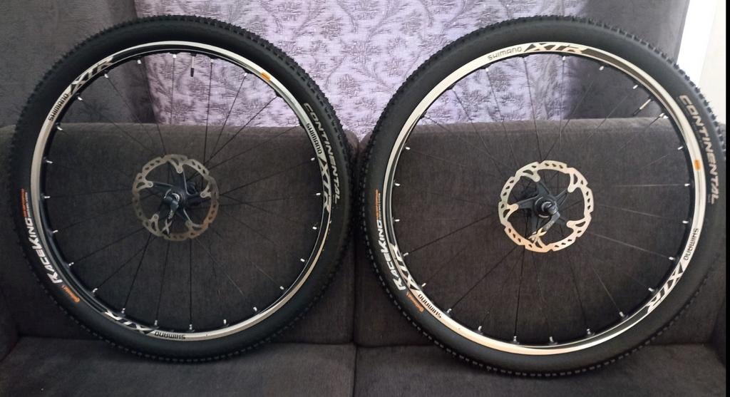 SHIMANO XTR WIELSET 26" QR, Ophalen of Verzenden, Zo goed als nieuw, Mountainbike, Wiel